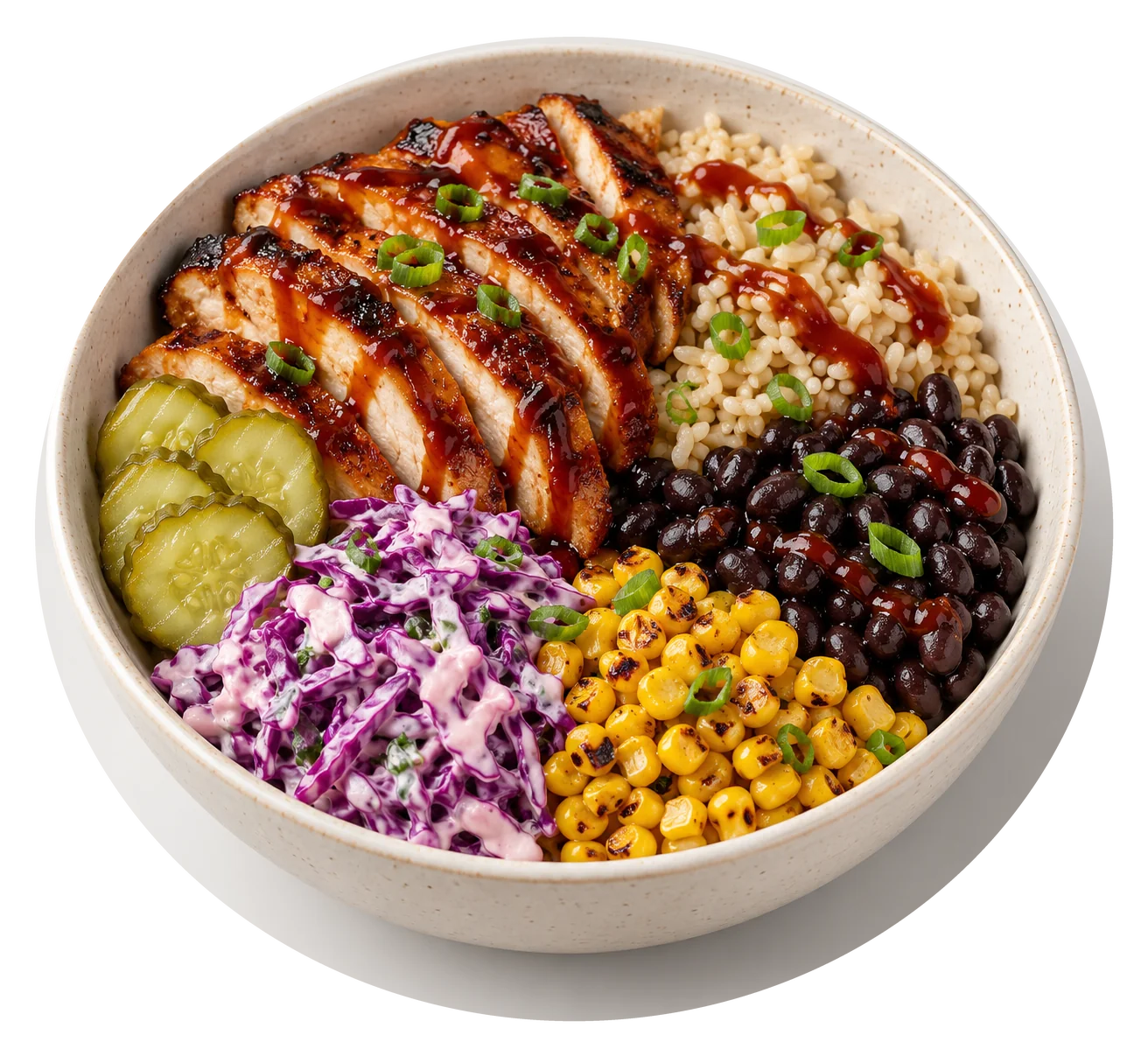 BBQ Chicken Protein Bowls
