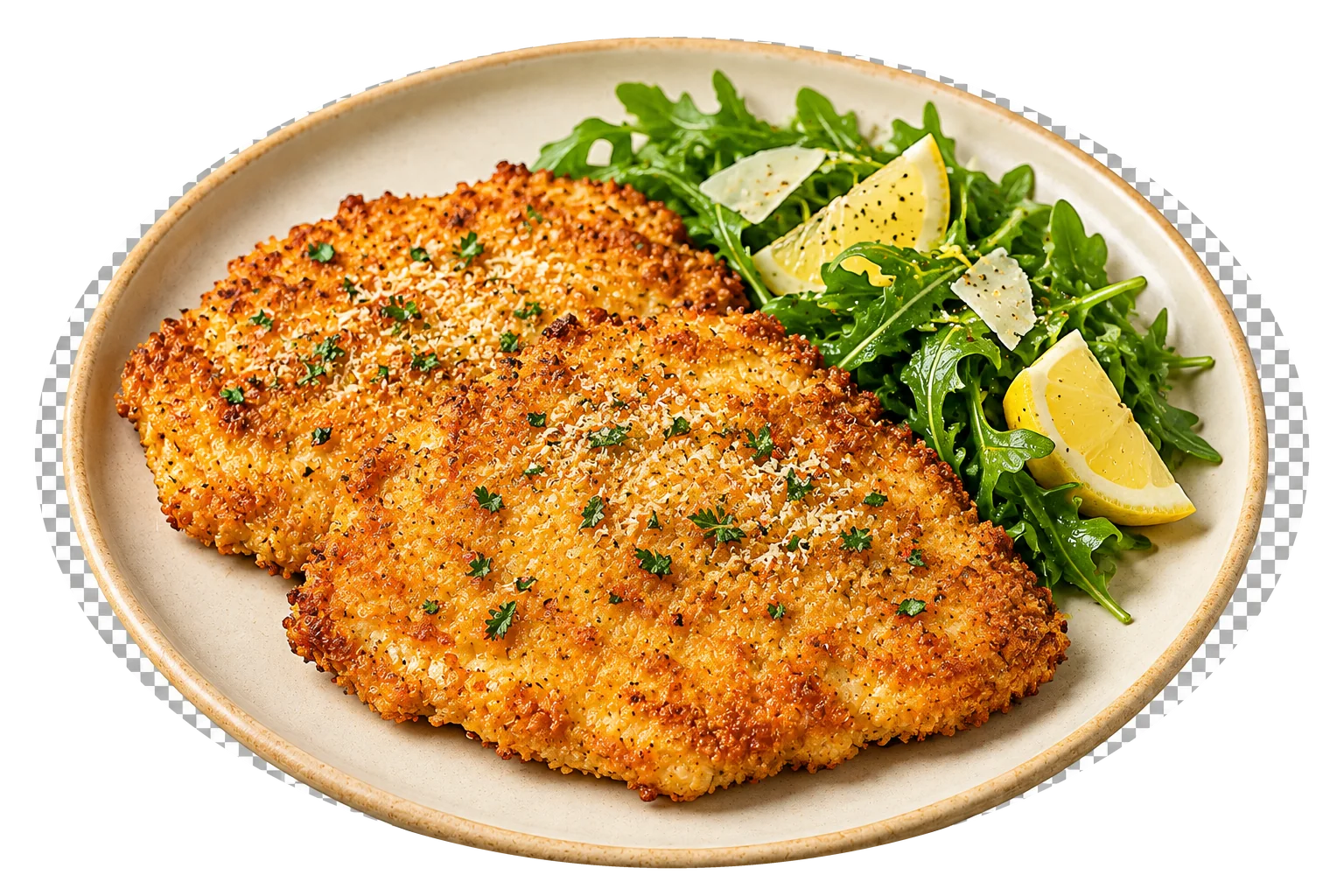 Air Fryer Parmesan Chicken Cutlets