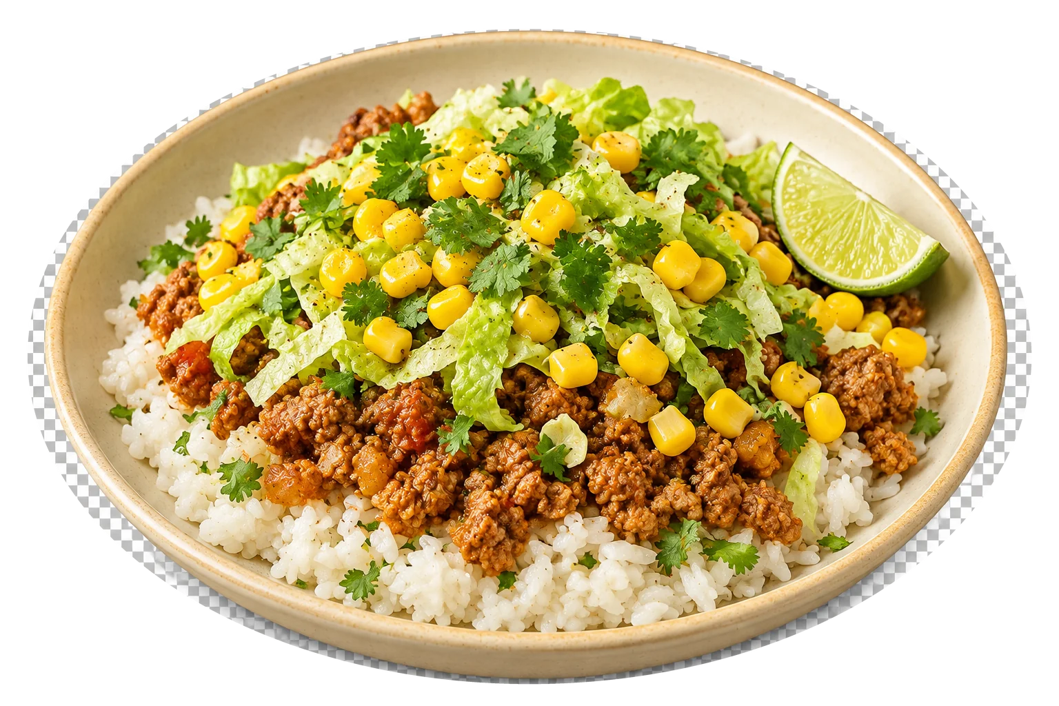 Turkey Taco Rice Bowls