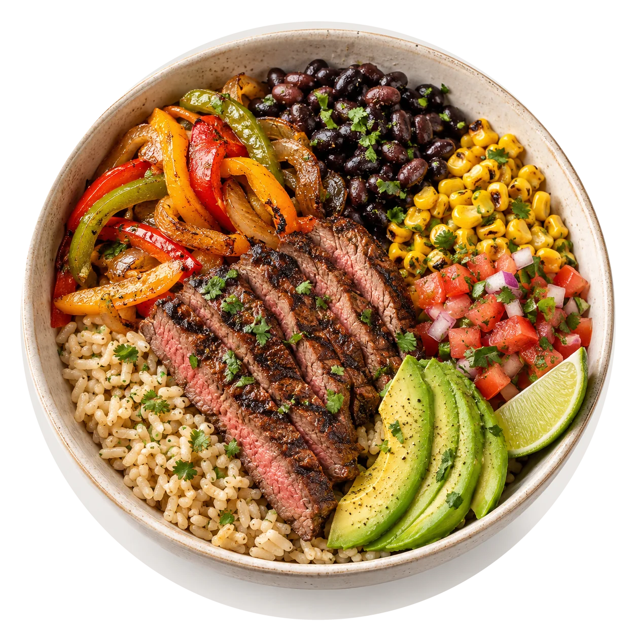 Steak Fajita Power Bowls