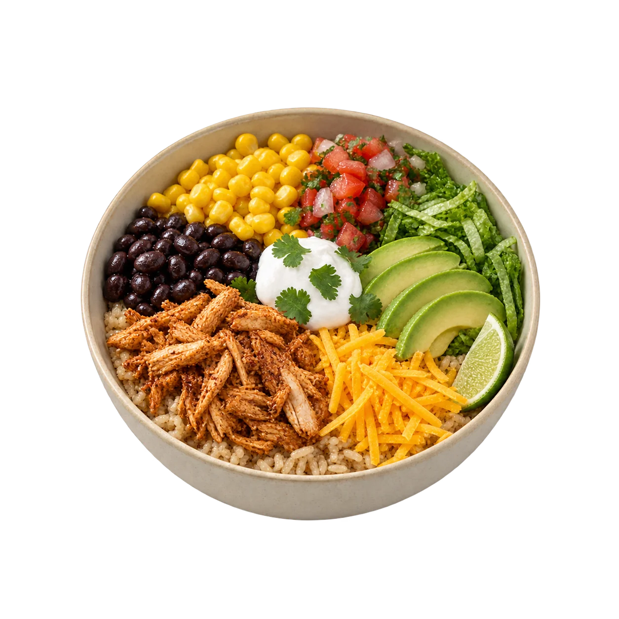 15-Minute Rotisserie Chicken Taco Bowls