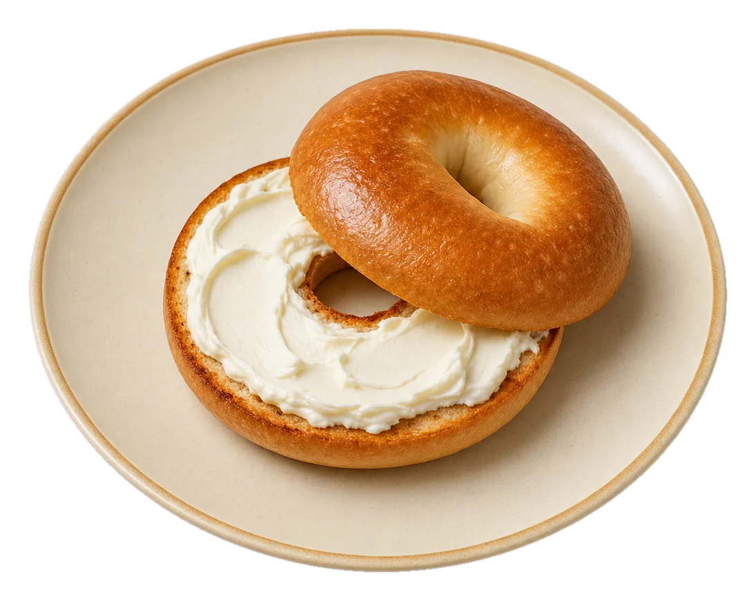 Bagel with Cream Cheese
