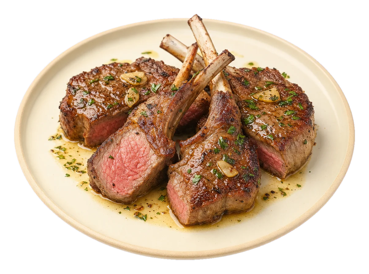 Pan-Seared Lamb Chops
