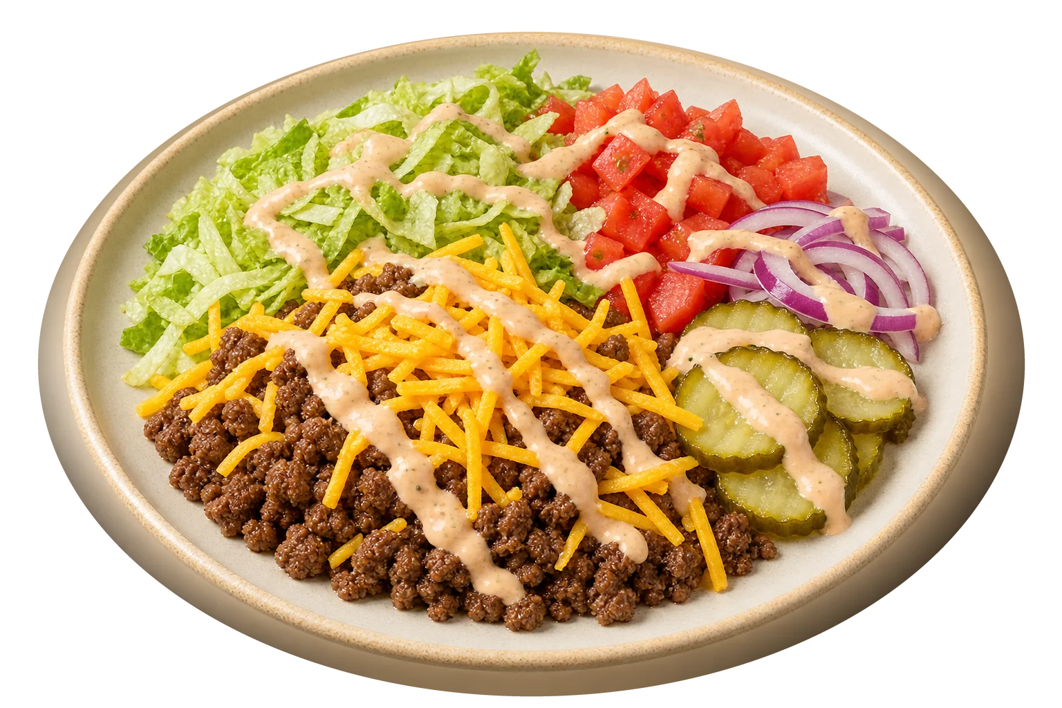 Build-Your-Own Cheeseburger Bowls
