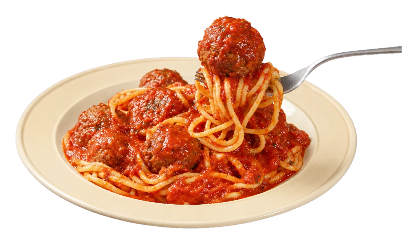 Spaghetti and Meatballs