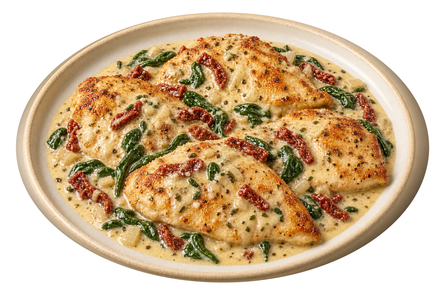 Creamy Tuscan Chicken Skillet
