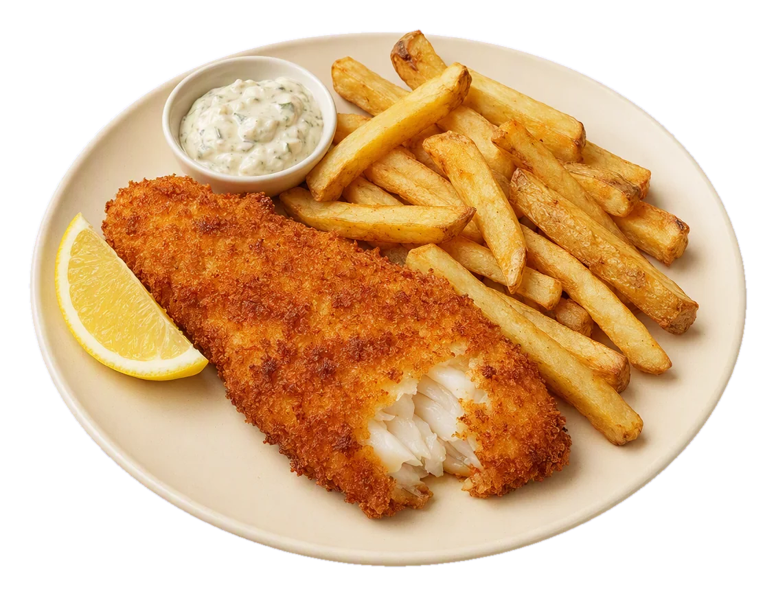 Air Fryer Fish and Chips