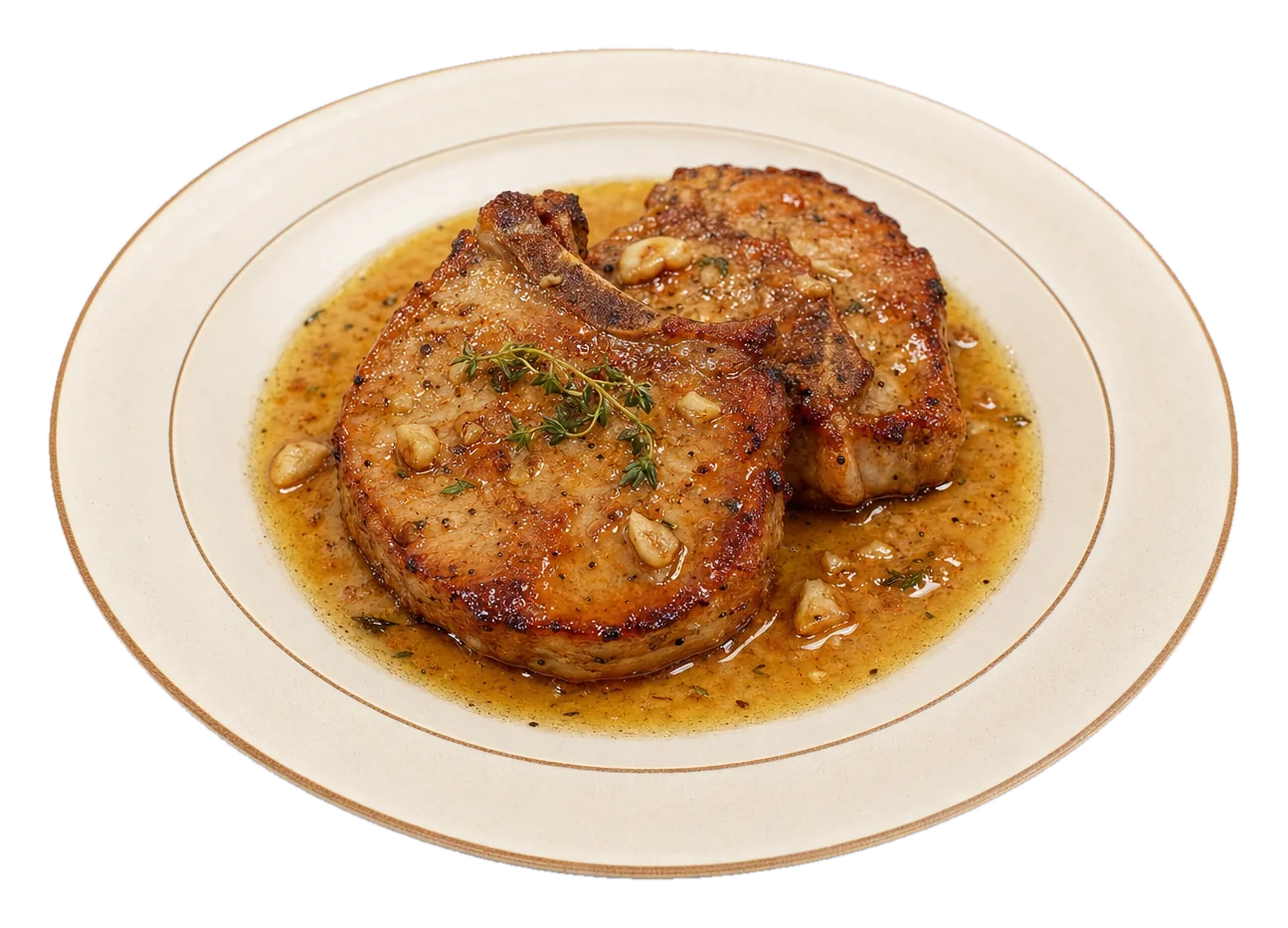 Pan-Seared Pork Chops