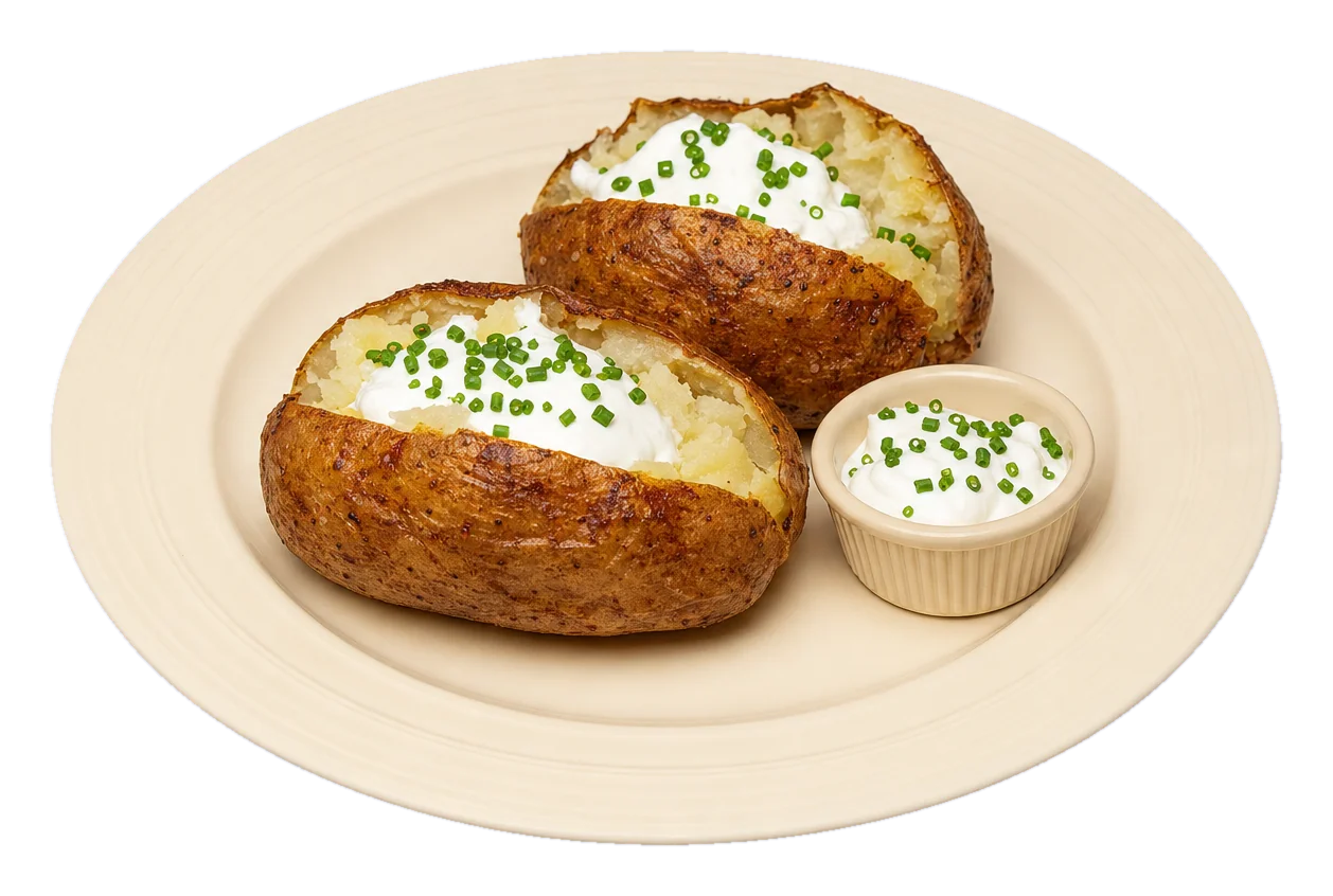 Air Fryer Baked Potatoes